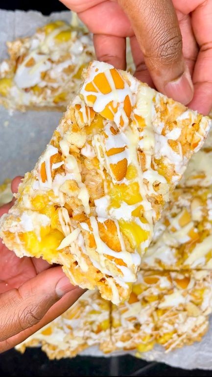 Banana Pudding Rice Krispies Treats