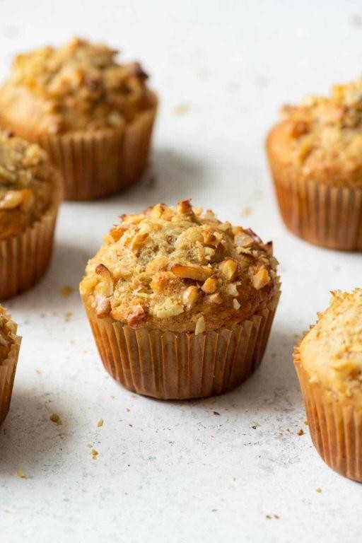 Banana Walnut Vegan Cupcakes