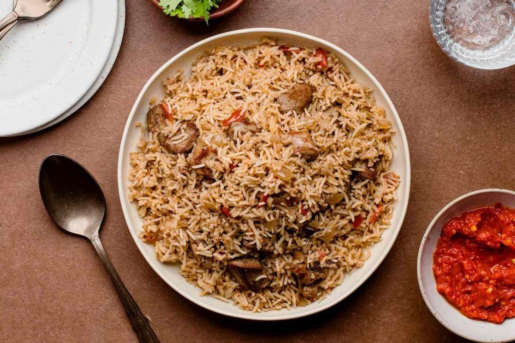Bariis iskukaris (Somali spiced rice)