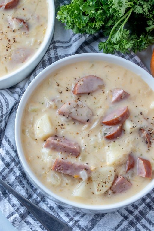 Bavarian Sausage and Sauerkraut Soup