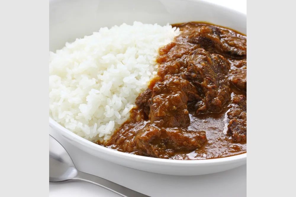 Beef Curry with Spiced Rice
