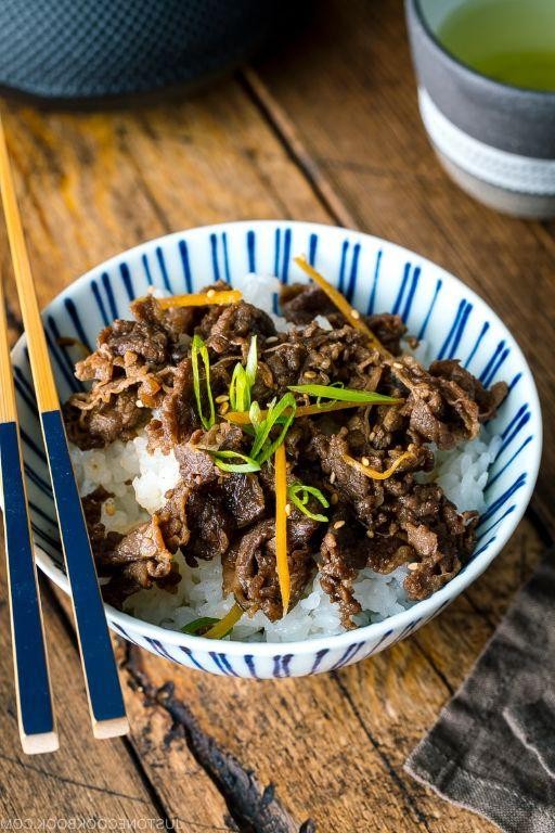 Beef Shigureni (Simmered Beef with Ginger)