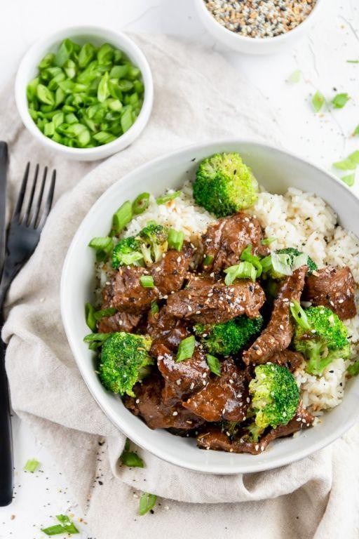 Beef and Broccoli with Ginger Soy Glaze