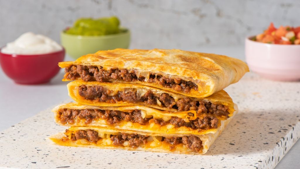 Beef and Cheese Quesadillas
