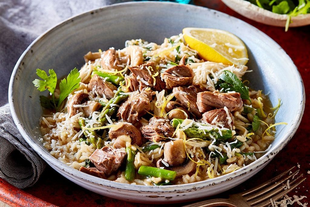 Beef and Mushroom Risotto