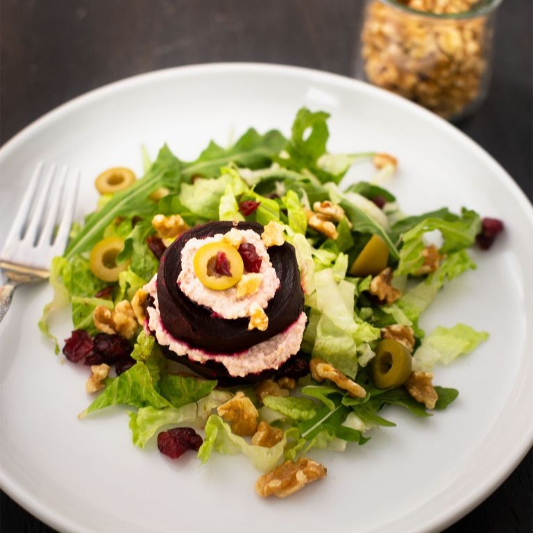 Beet and Walnut Vegan Pâté