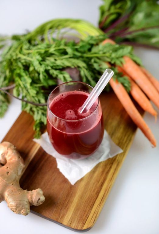 Beetroot Carrot Ginger Juice
