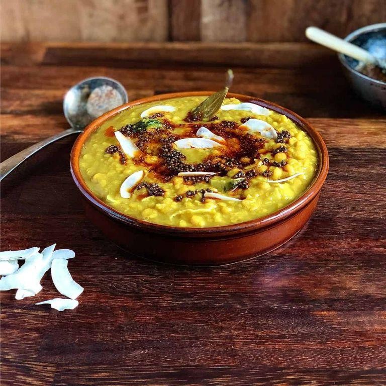 Bengal Gram Dal with Coconut