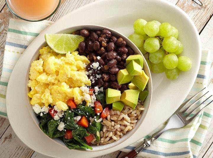 Black Bean and Egg Breakfast Bowl