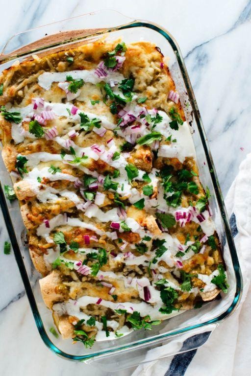Black Bean and Sweet Potato Enchiladas