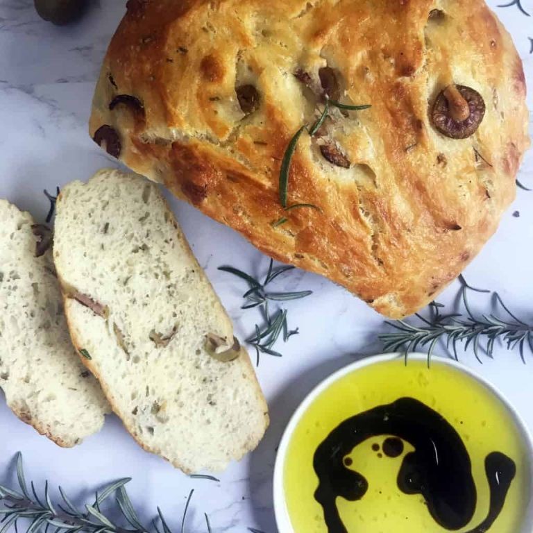 Black Olive and Rosemary Bread