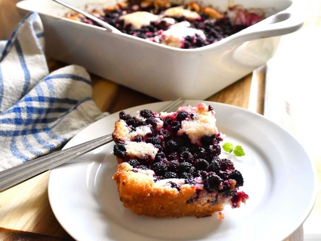 Black Raspberry Cobbler