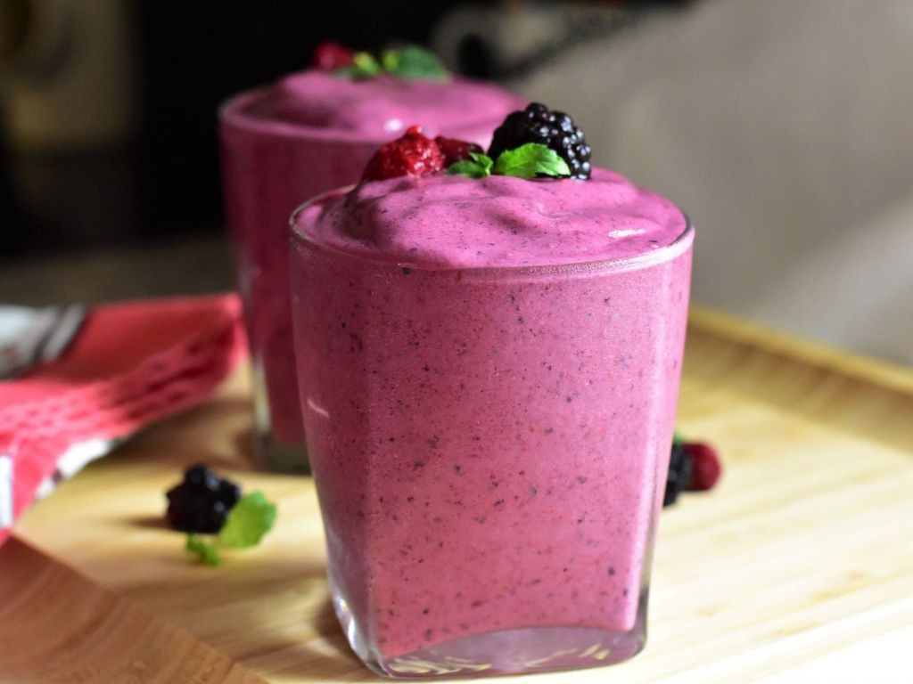 Black Raspberry Smoothie