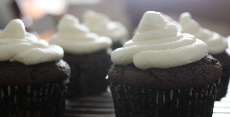 Black Russian Cupcakes