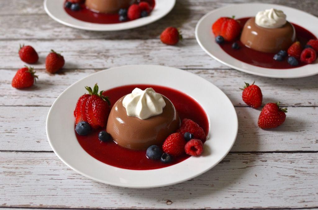 Black Russian Panna Cotta