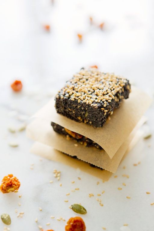 Black Sesame Energy Bars