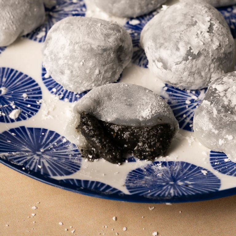 Black Sesame Mochi