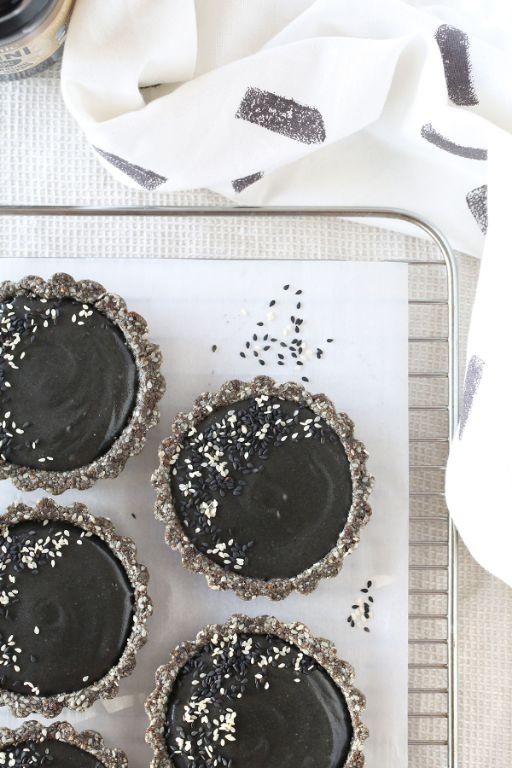 Black Sesame Tart