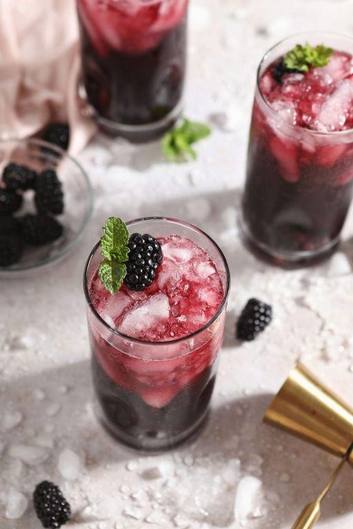 Blackberry Cabernet Spritzer