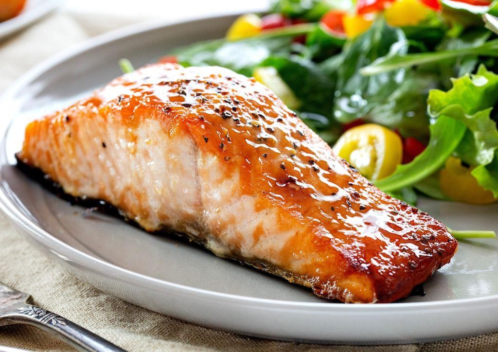 Blackstone Salmon with Brown Sugar Glaze