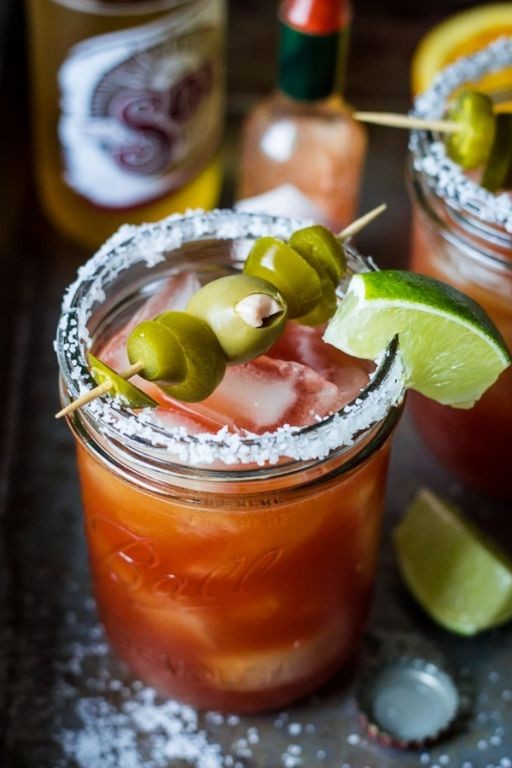Bloody Mary Michelada Fusion