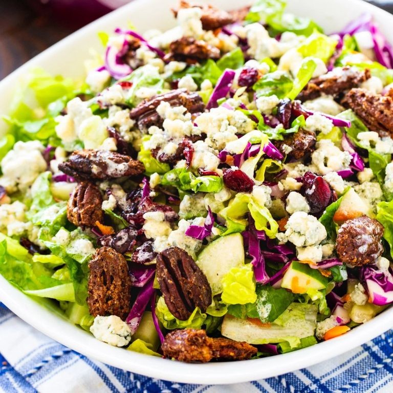 Blue Cheese and Pecan Cornbread Salad