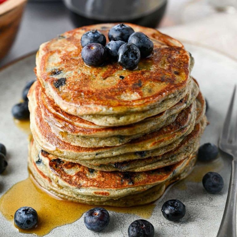 Blueberry Blast Quest Protein Pancakes