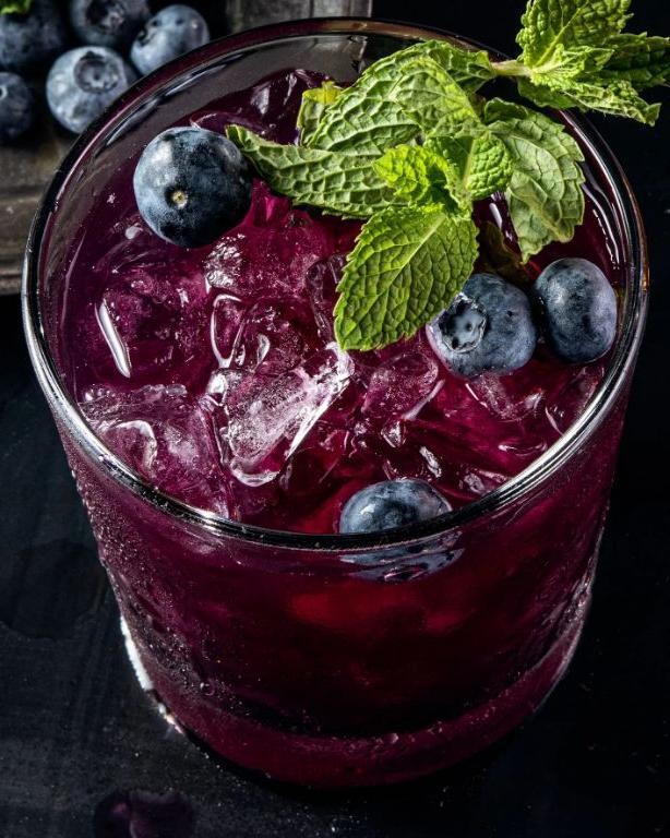 Blueberry Blended Whiskey Mash