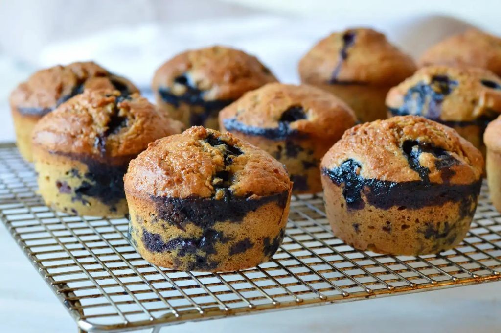 Blueberry Fiber One Muffins