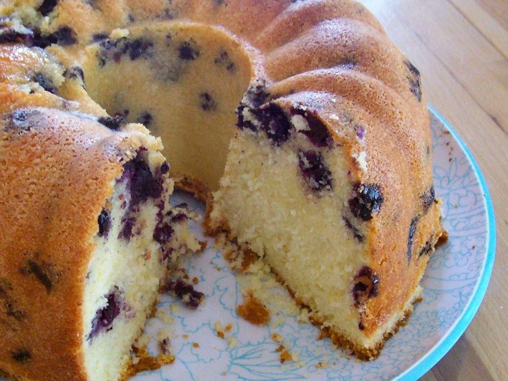 Blueberry Lemon Original Pound Cake