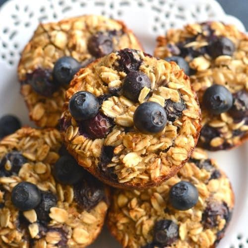 Blueberry Muffin Protein Oatmeal