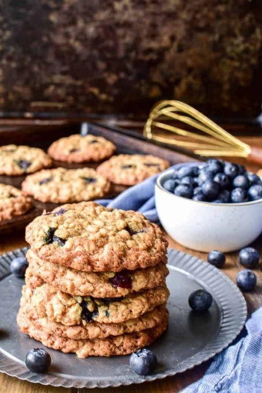 Blueberry Oatmeal Cookies