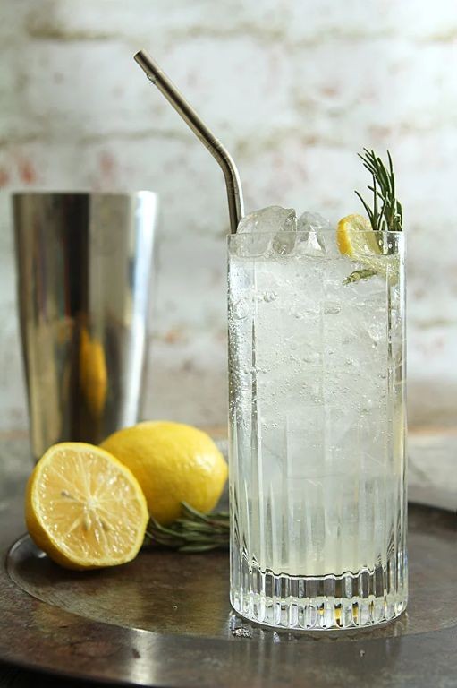 Bourbon Rosemary Collins