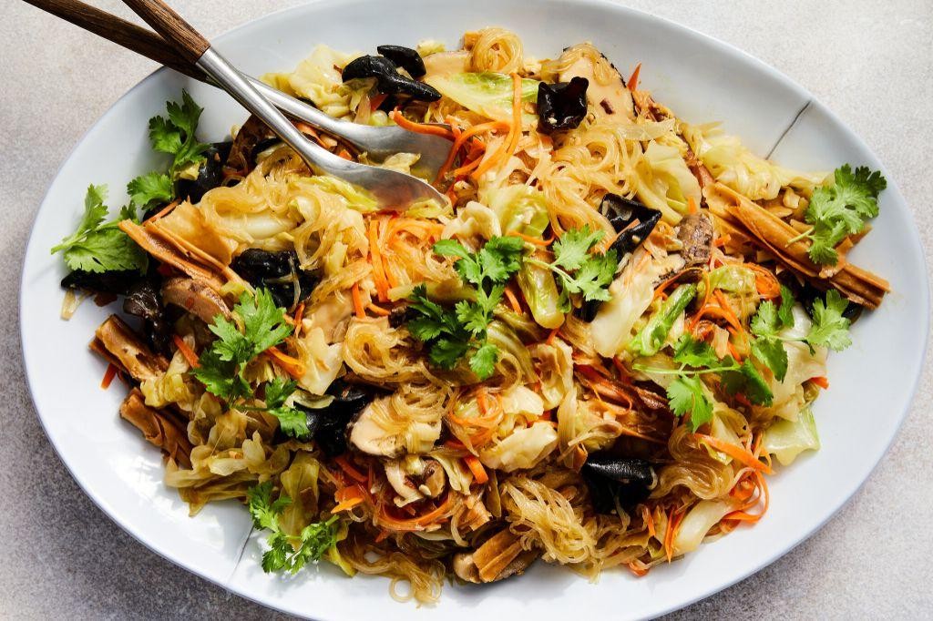 Braised Chinese Cabbage with Mushrooms