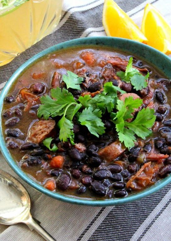 Brazilian Feijoada Black Bean Soup