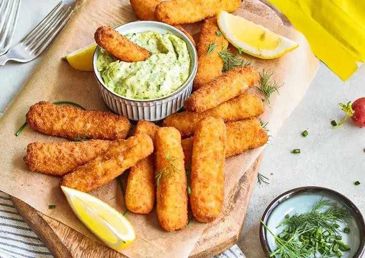 Breaded Cod Fingers with Garlic Aioli