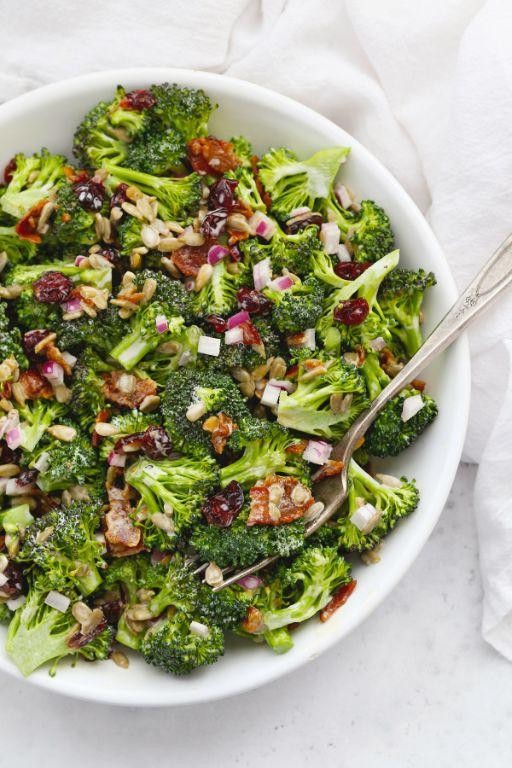 Broccoli and Bacon Gluten Free Salad