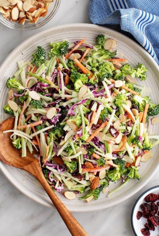 Broccoli and Carrot Slaw