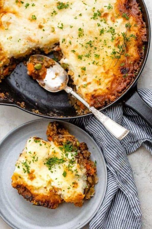 Broccoli and Mushroom Shepherd’s Pie