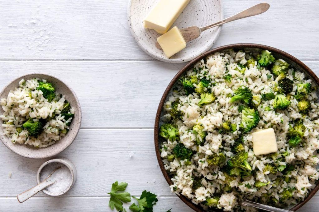 Broccoli and Rice Pilaf