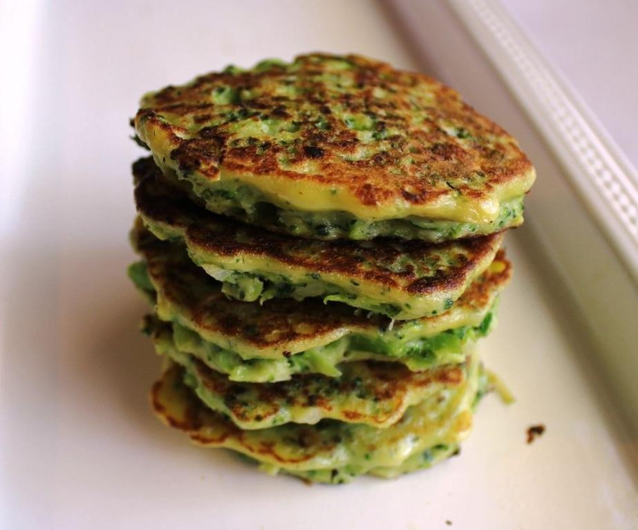 Broccoli and Zucchini Fritters