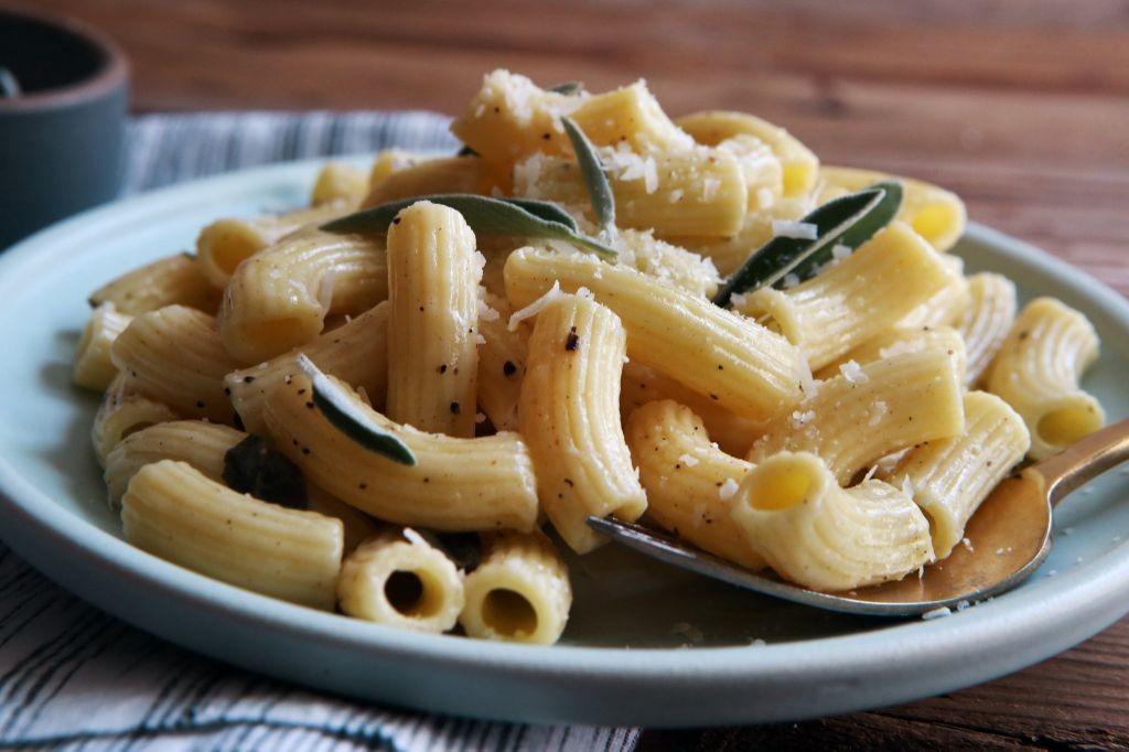 Brown Butter Sage Buttered Noodles