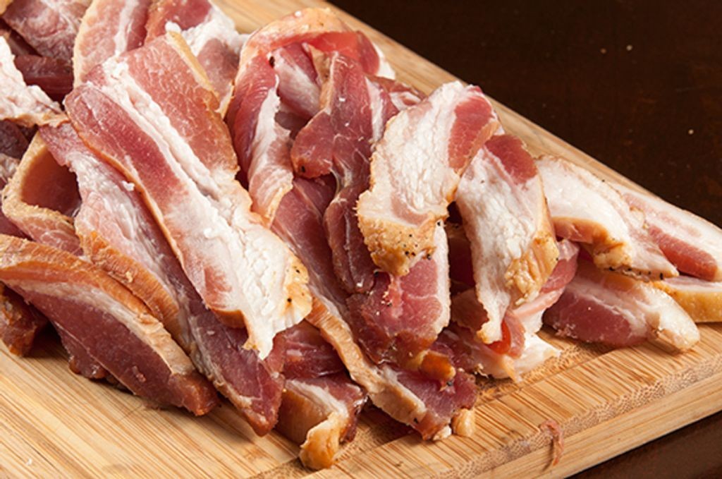 Brown Sugar and Black Pepper Cured Bacon