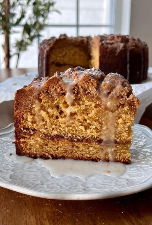 Browned Butter Cinnamon Pound Cake