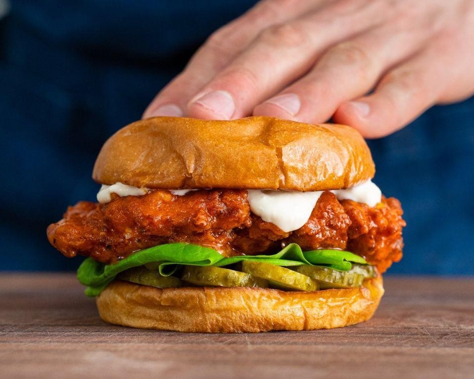 Buffalo Blue Cheese Chicken Sandwich