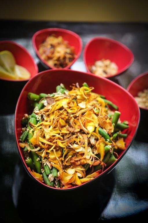 Burmese Green Bean Salad