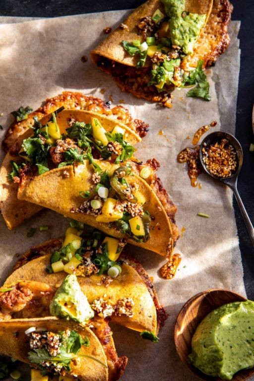 Butter Chicken Tacos with Mango Salsa