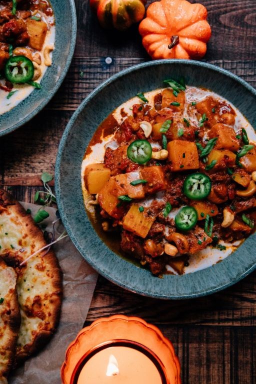 Butternut Squash and Cashew Korma