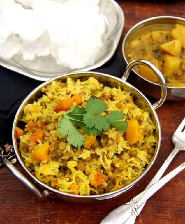 Butternut Squash and Moong Dal Khichdi