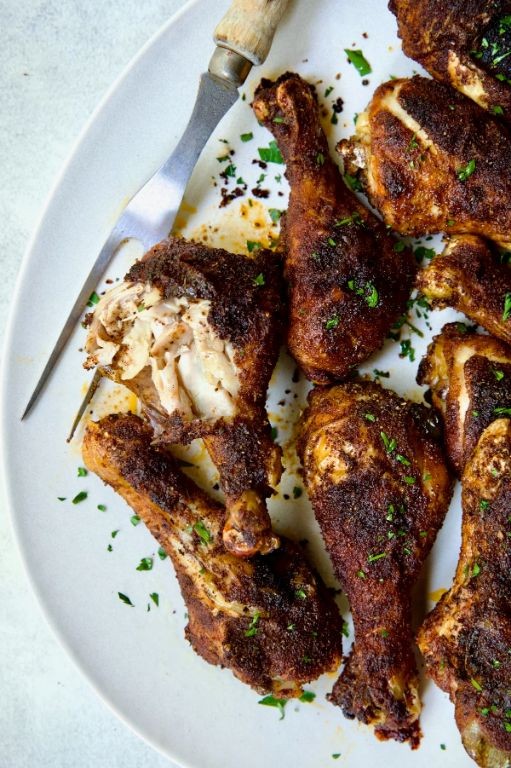 Cajun Blackened Chicken Legs